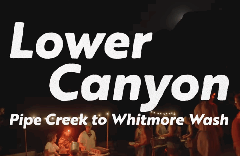 Thumbnail for Grand Canyon Lower Canyon trip video