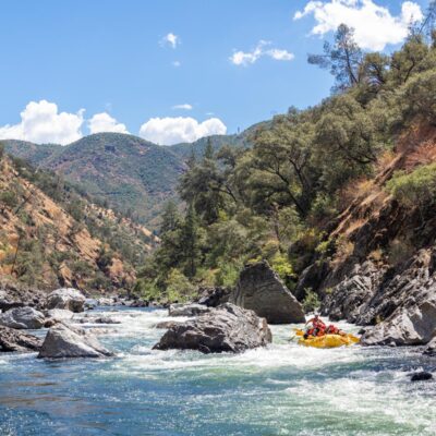 Rafting the Tuolumne River on an OARS 2-day trip