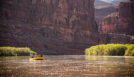 river running through a canyon.