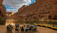 Late afternoon on an OARS Grand Canyon river trip
