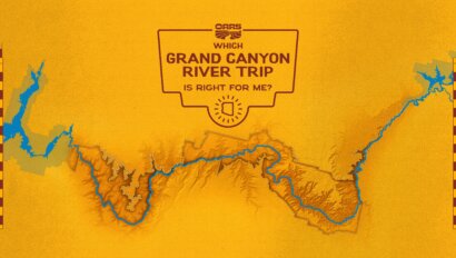 Video thumbnail with the text: Which Grand Canyon Trip is Right for Me?